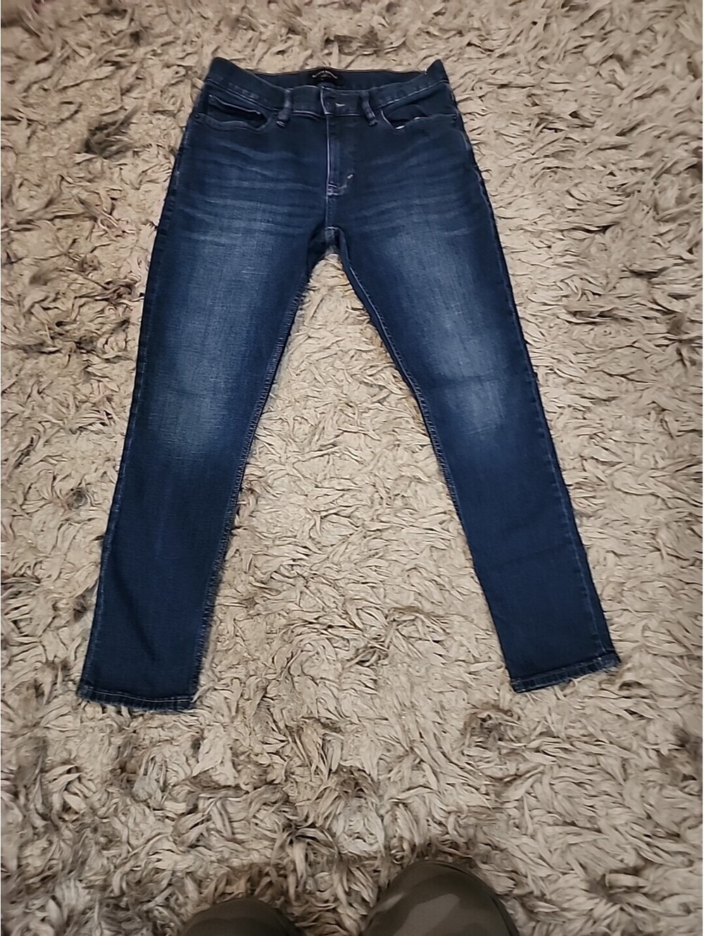 Womens Banana Republic Dark Wash  Skinny Fit  Jeans Size 30/30  Regular RN 54023